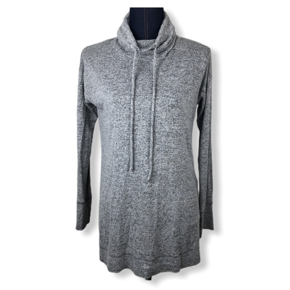 STEVIE HENDER Heather Gray Sweatshirt Hoodie